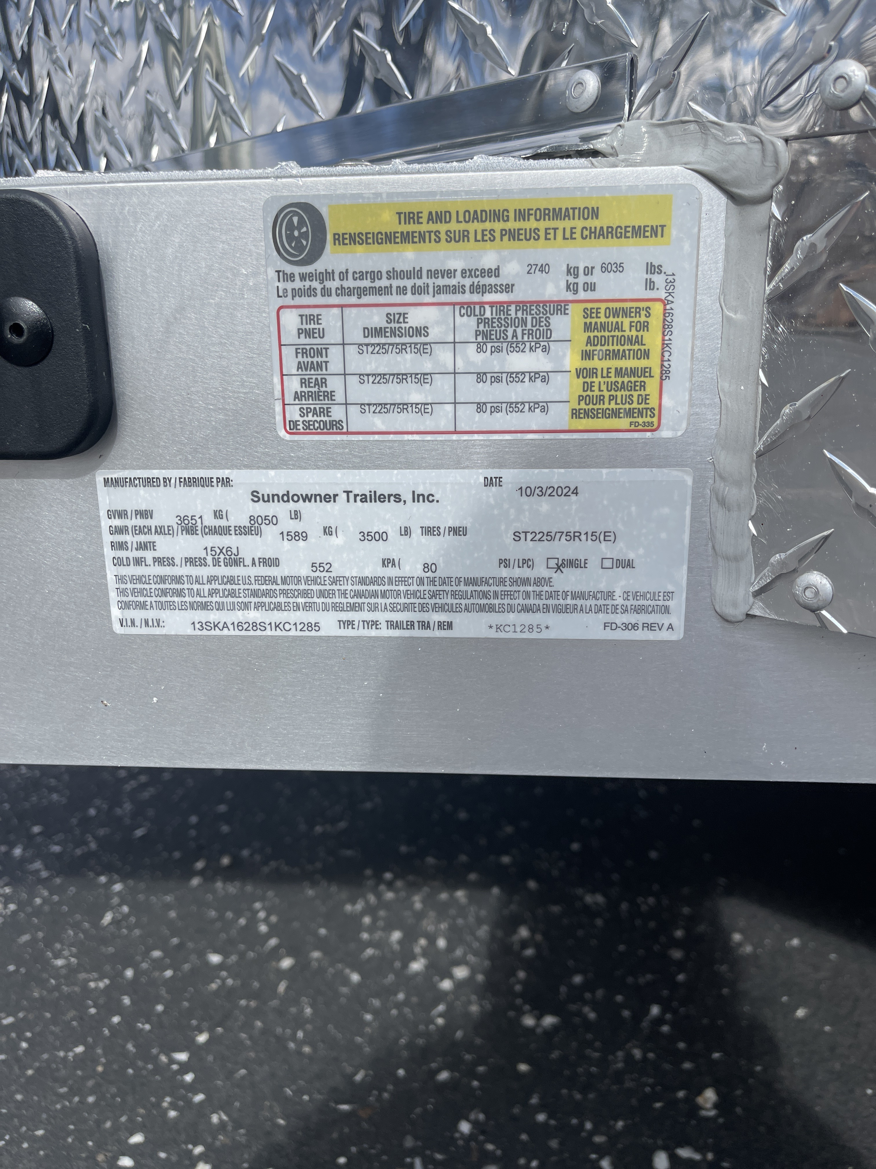 2025 Sundowner BP 2H CHARTER TR SE Horse Trailer