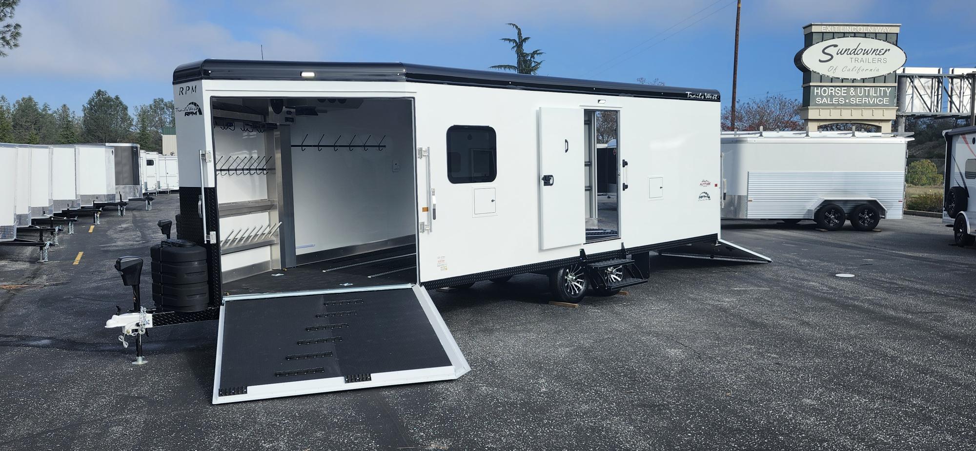 2026 Trails West RPM 28' BP Snowmobile Trailer