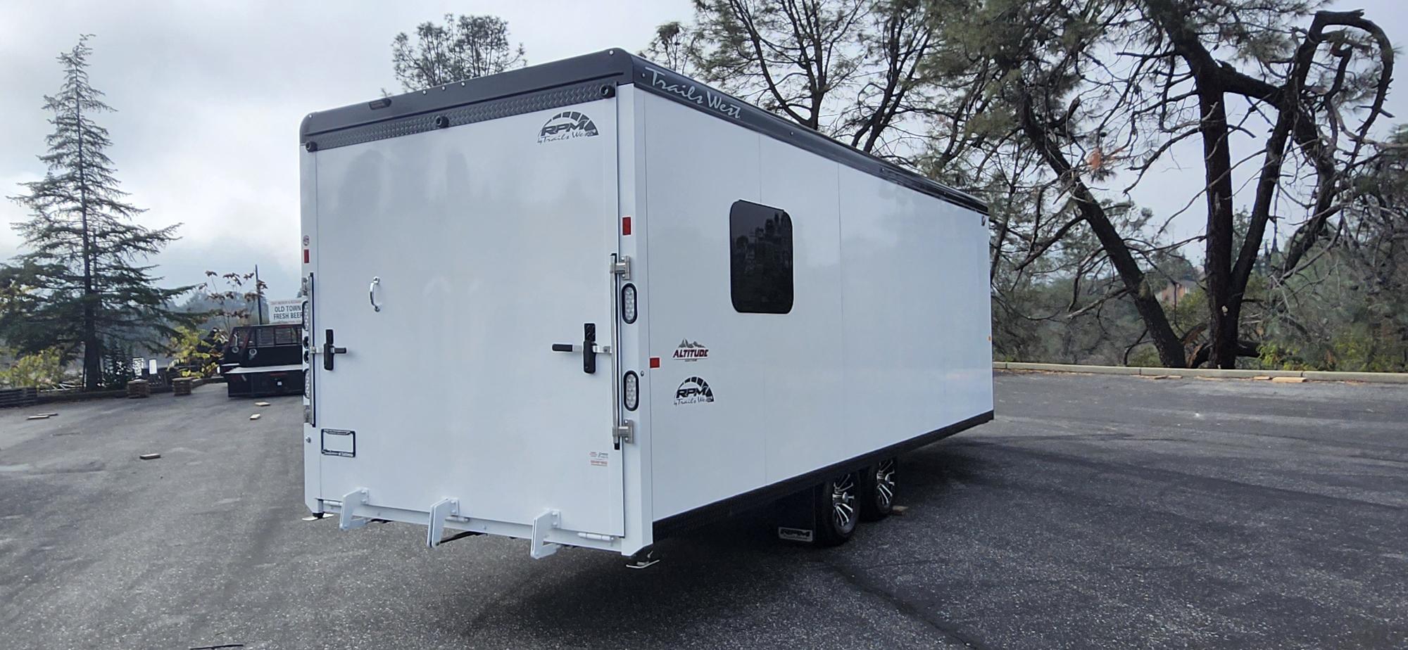 2026 Trails West RPM 28' BP Snowmobile Trailer