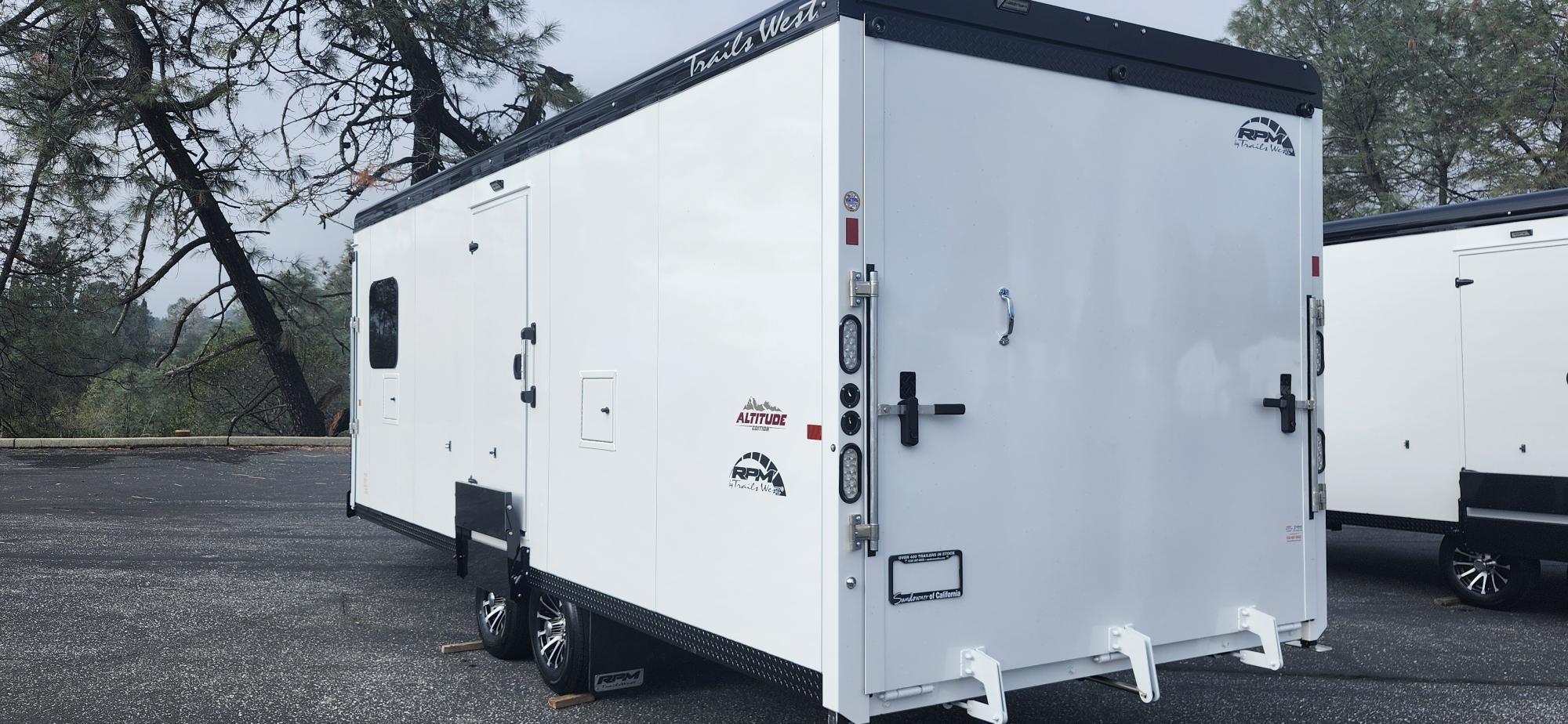 2026 Trails West RPM 28' BP Snowmobile Trailer