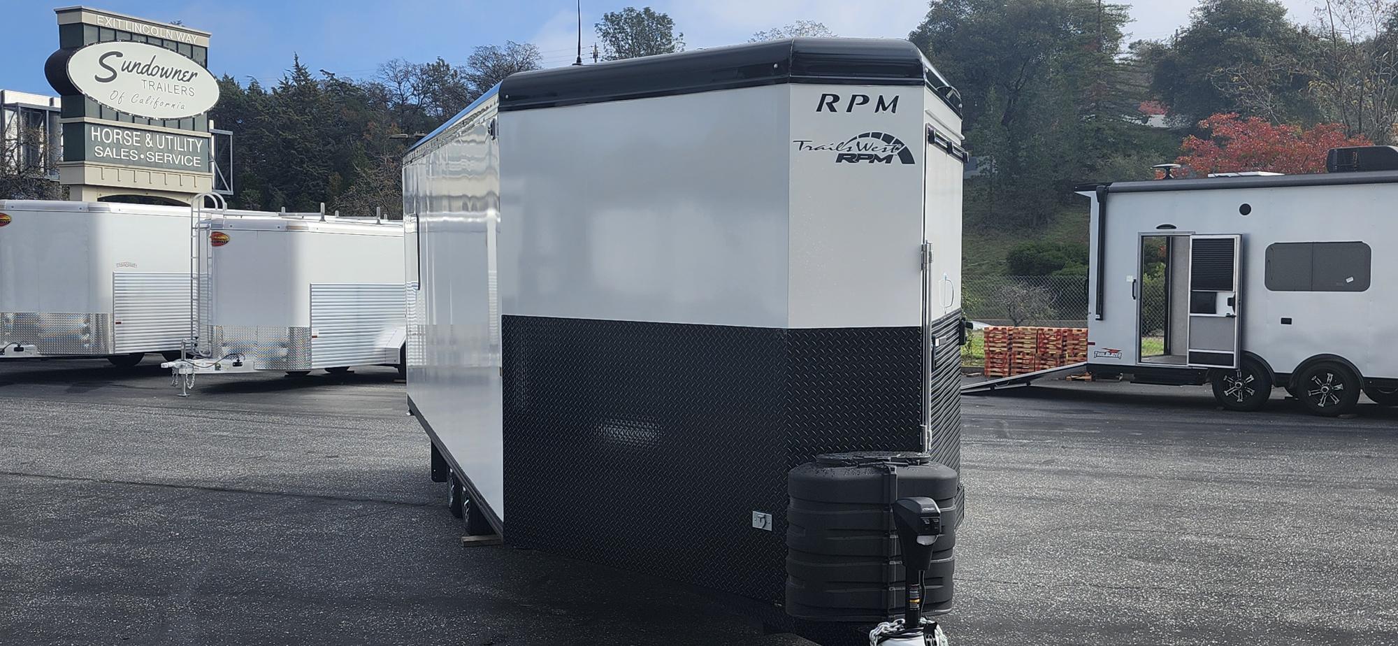 2026 Trails West RPM 28' BP Snowmobile Trailer