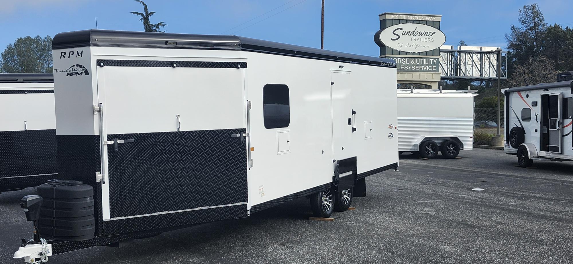 2026 Trails West RPM 28' BP Snowmobile Trailer