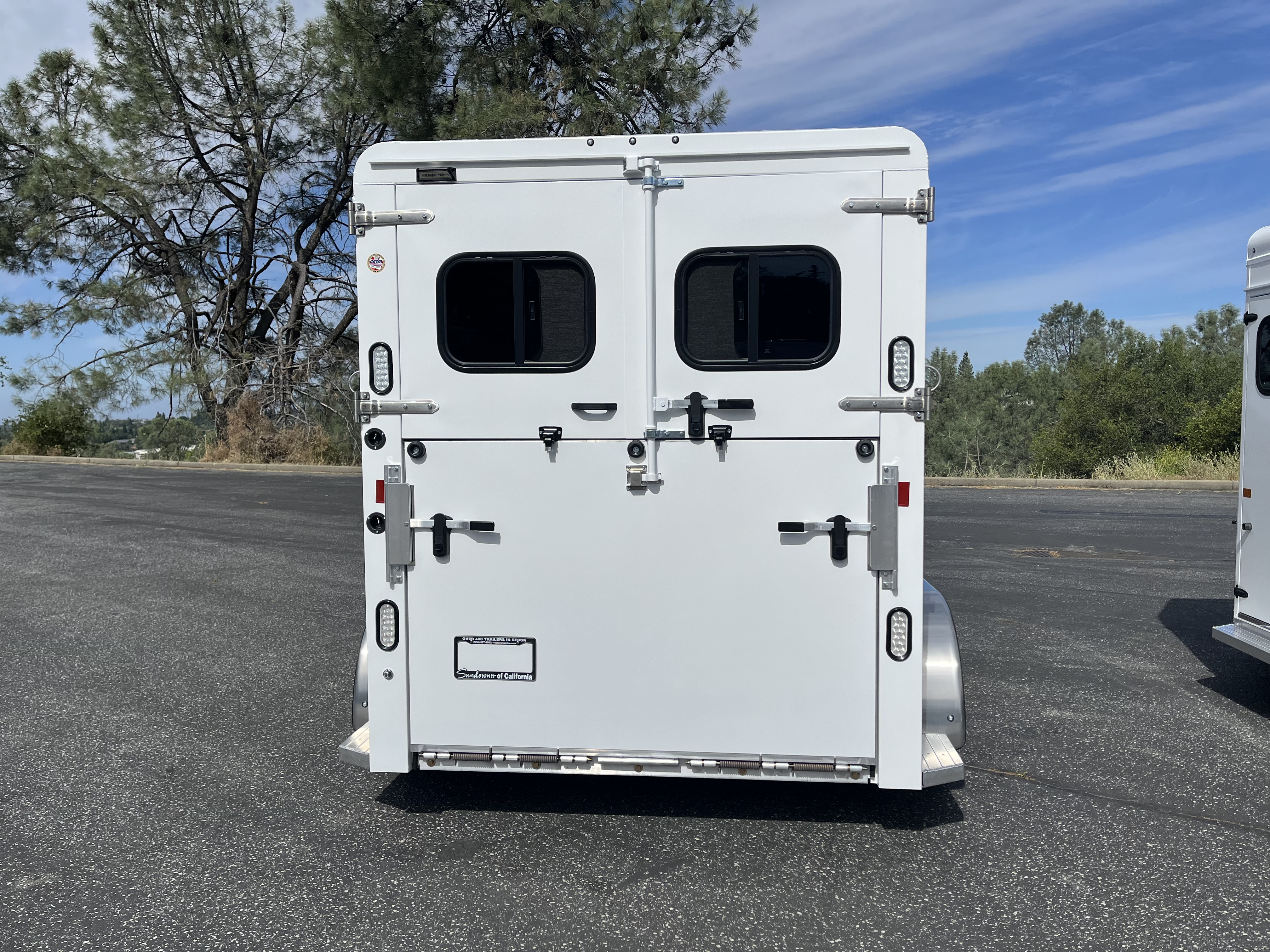2027 Trails West BP 2H ROYALE SXS TACK Horse Trailer