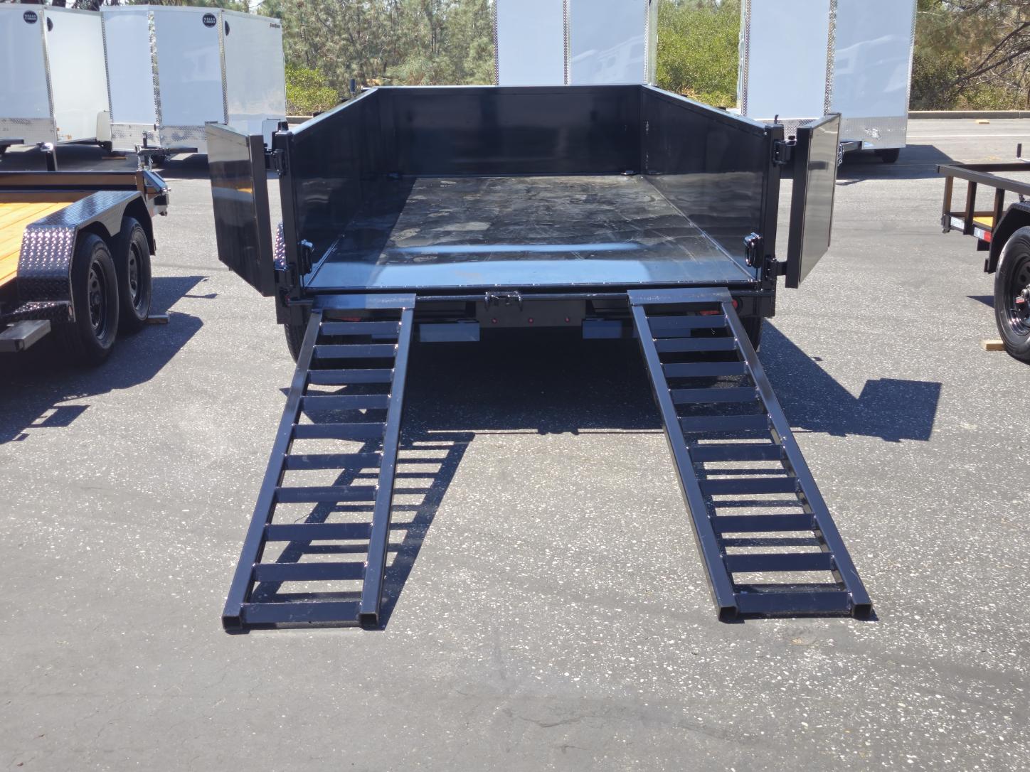 2027 R & J BP 6 X 12 DUMP 10K 2' SIDES Dump