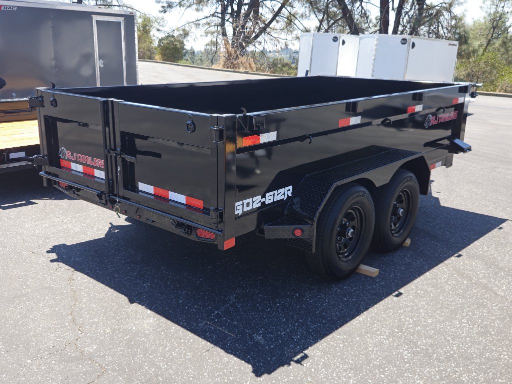 2027 R & J BP 6 X 12 DUMP 10K 2' SIDES Dump