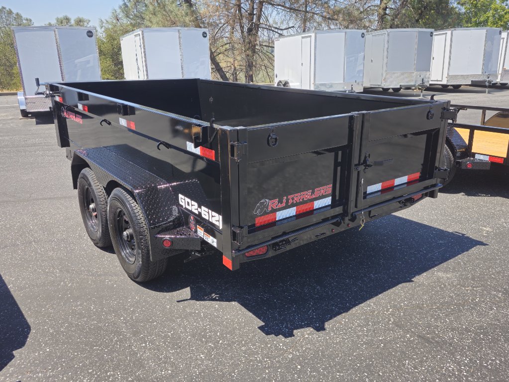 2027 R & J BP 6 X 12 DUMP 10K 2' SIDES Dump