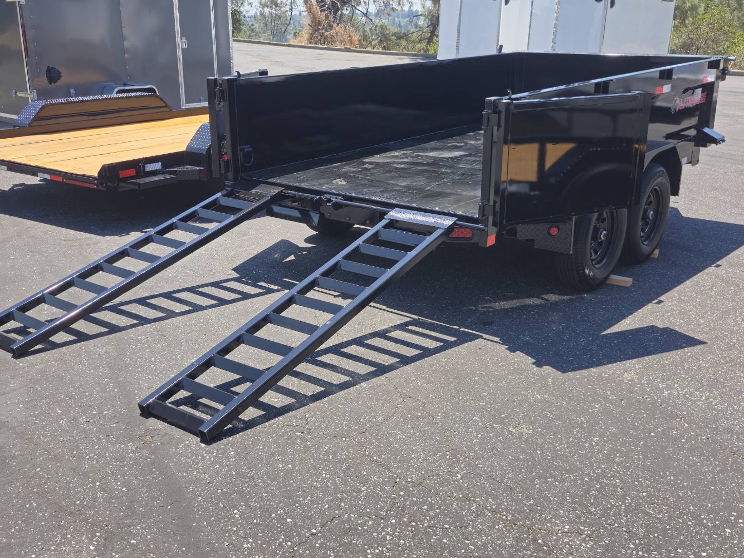 2027 R & J BP 6 X 12 DUMP 10K 2' SIDES Dump