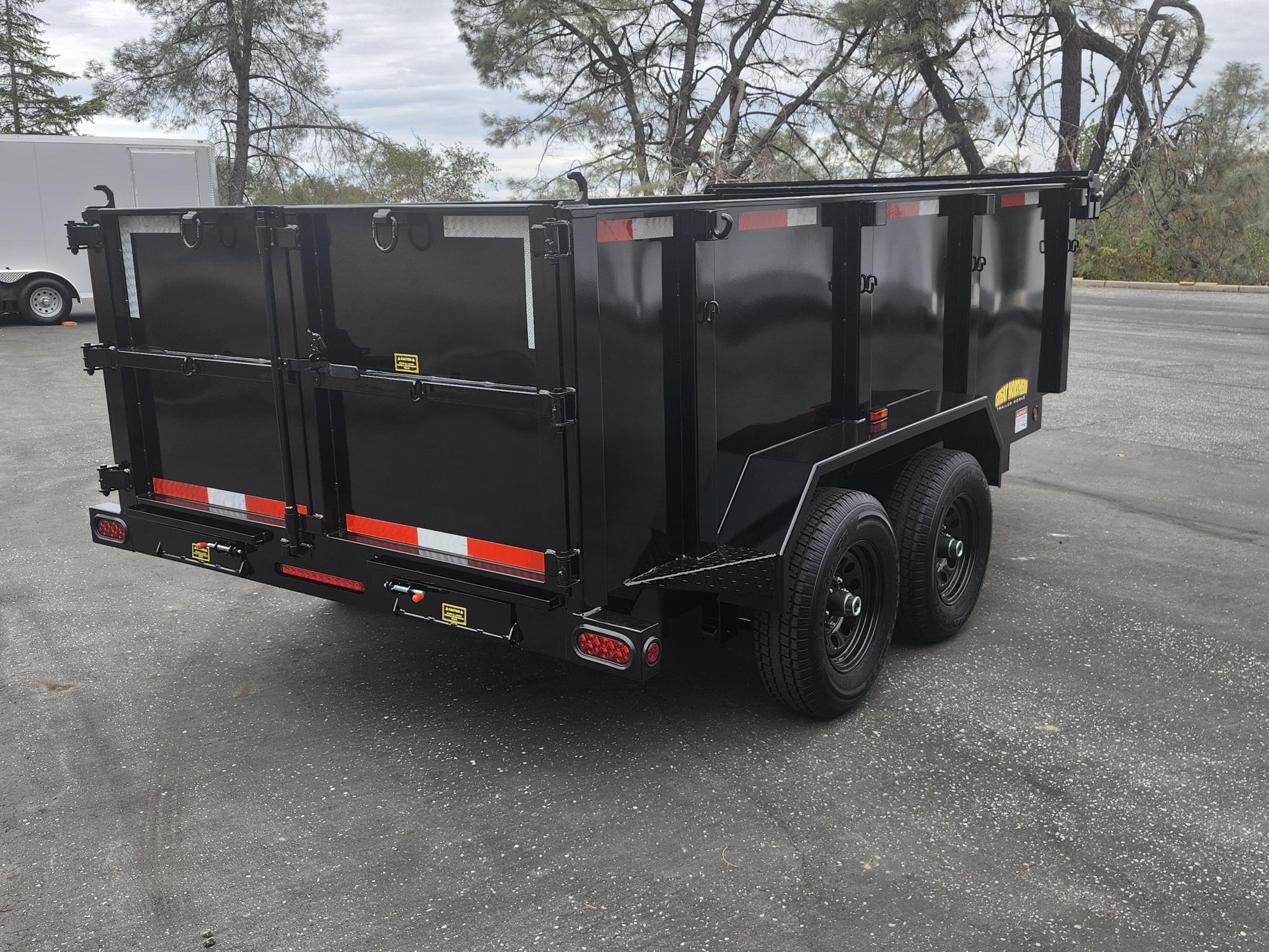 2026 Great Northern 6 X 12 X 3 MID DUMP W/TARP KIT & SPARE Dump
