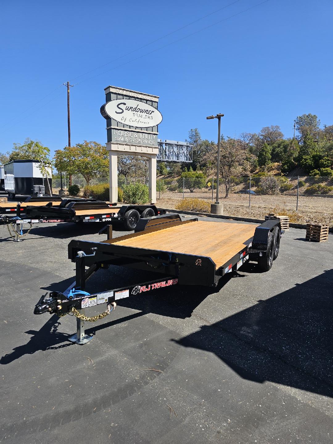 2027 R & J BP 7 X 16 CAR HAULER Car Trailer