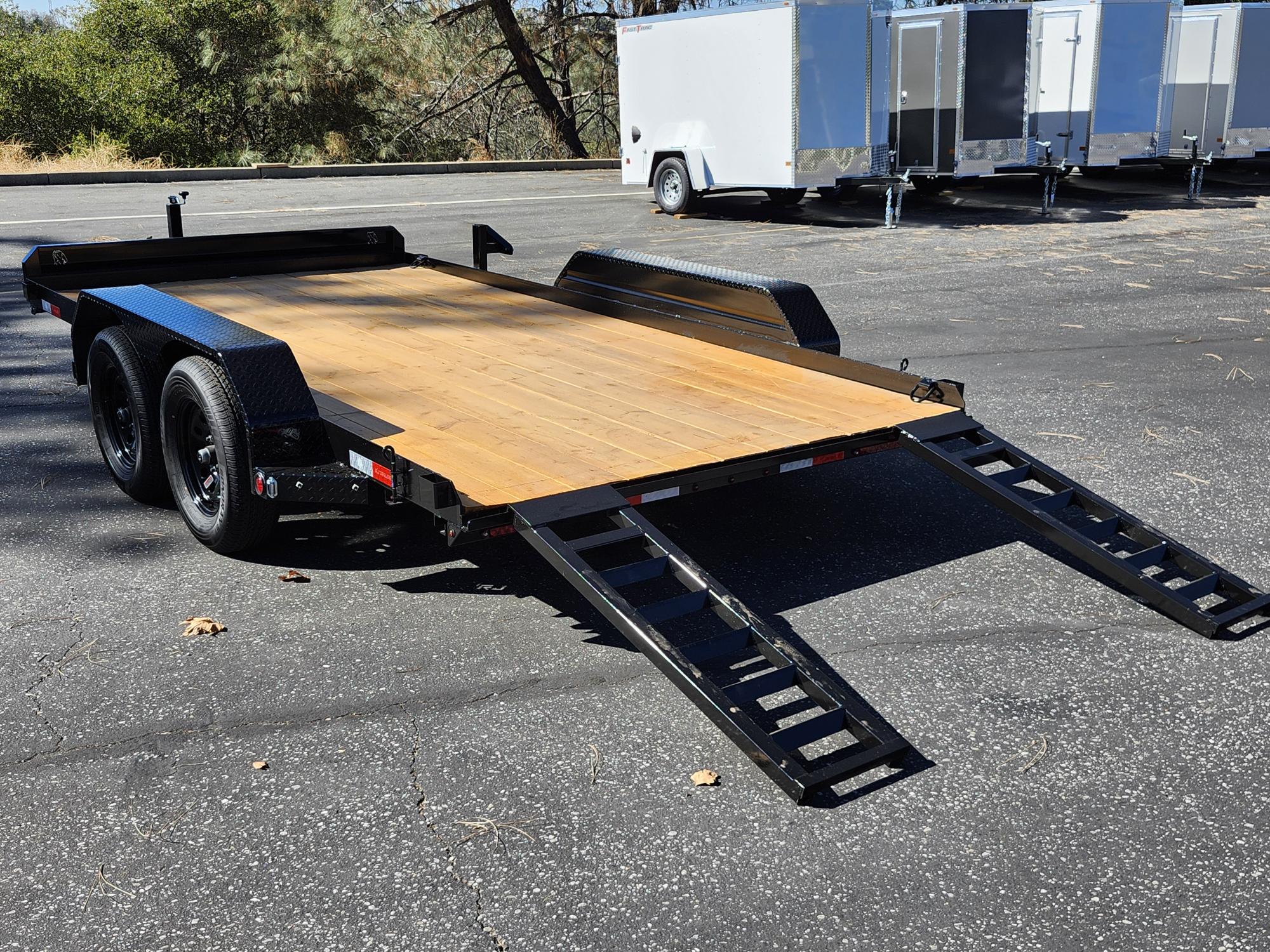 2027 R & J BP 7 X 14 CAR HAULER Car Trailer