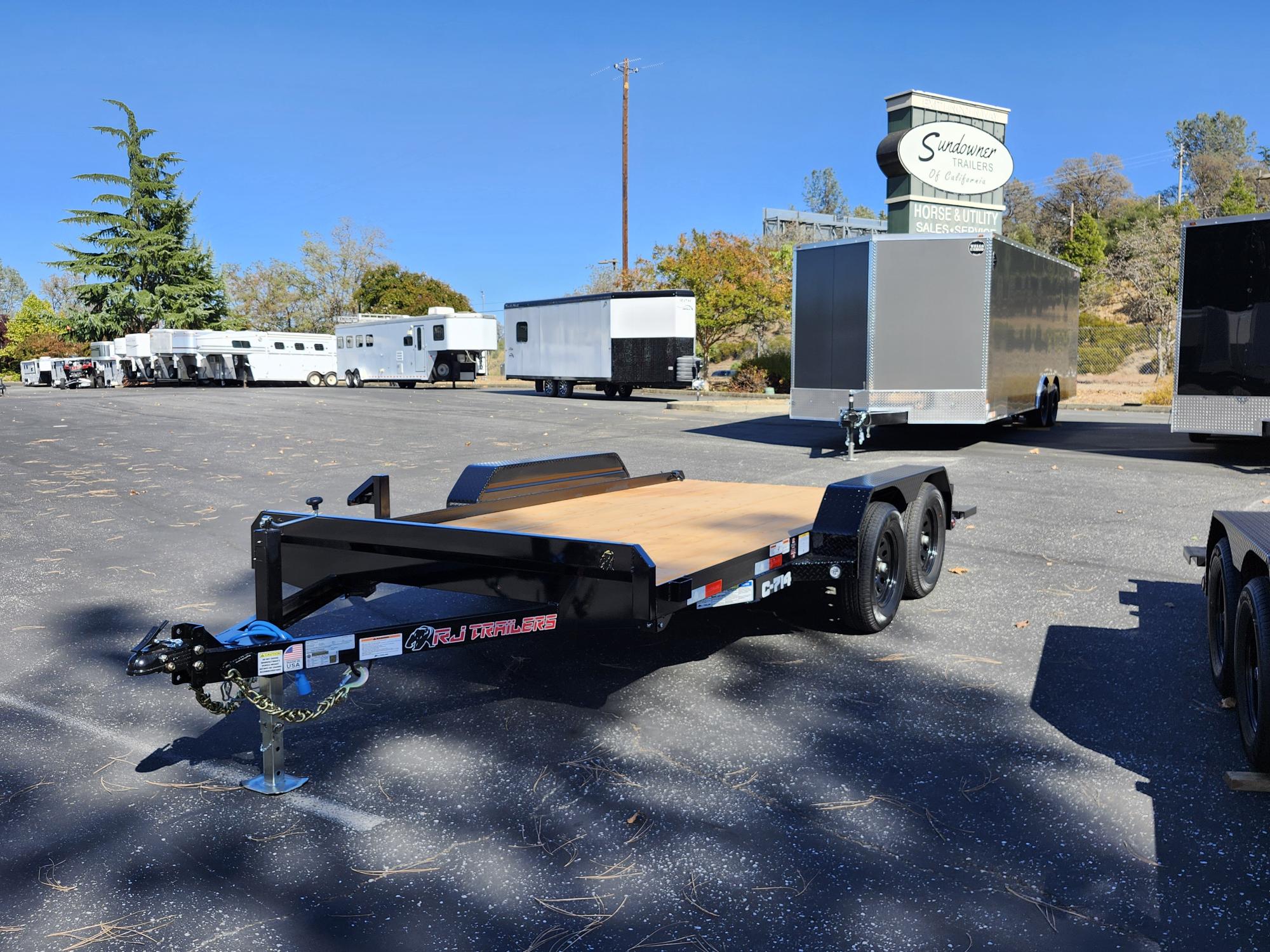 2027 R & J BP 7 X 14 CAR HAULER Car Trailer