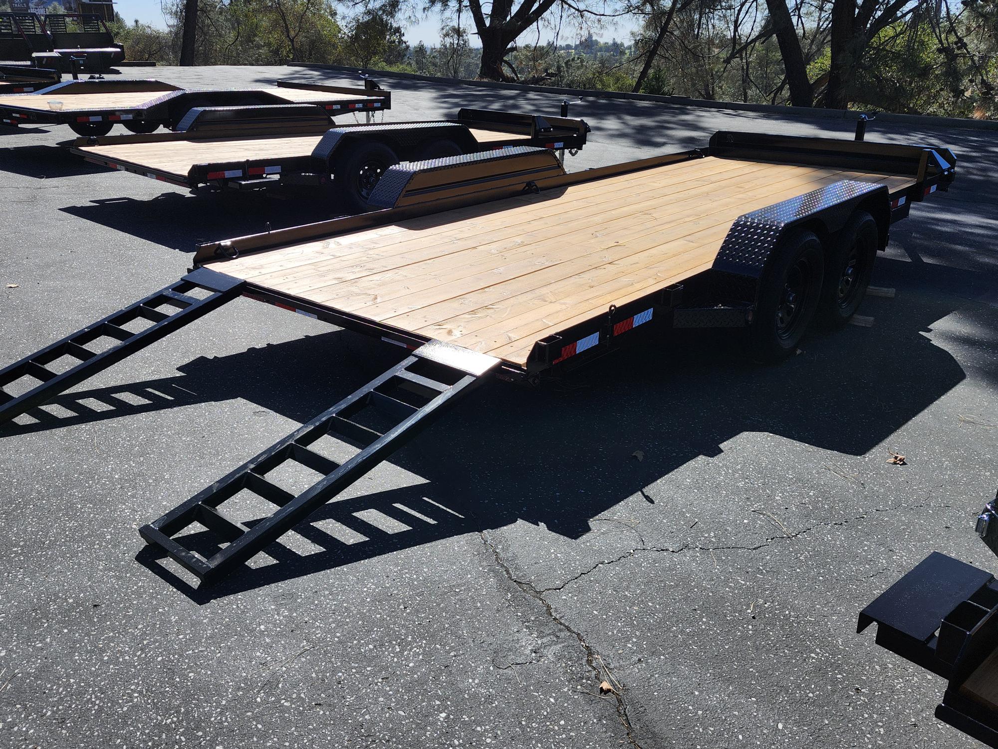 2027 R & J BP 7 X 18 Car Hauler Equipment
