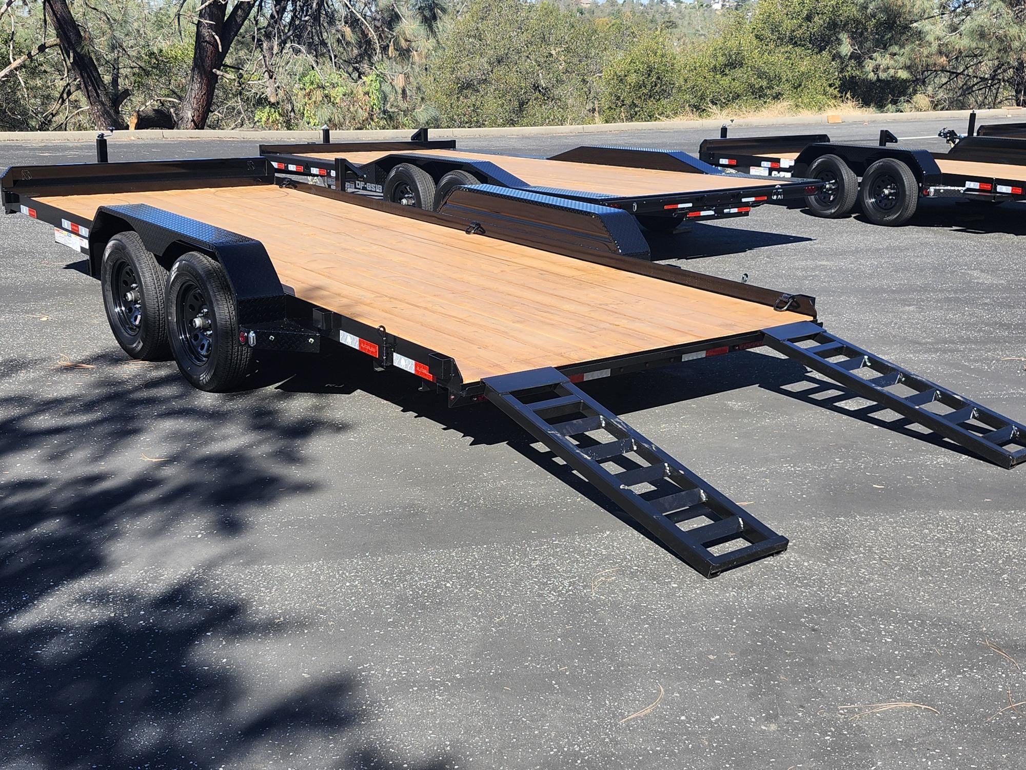 2027 R & J BP 7 X 18 Car Hauler Equipment