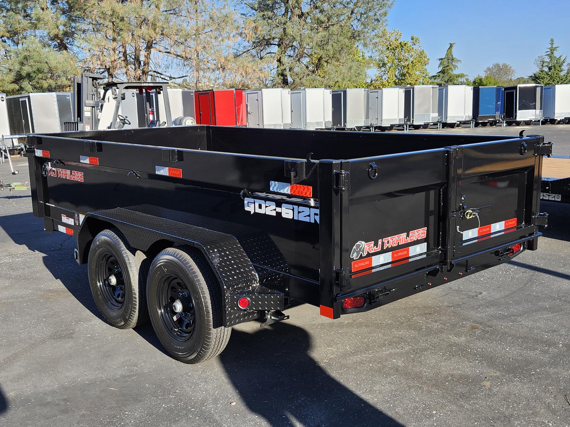 2027 R & J BP 6 X 12 DUMP 10K 2' SIDES Dump