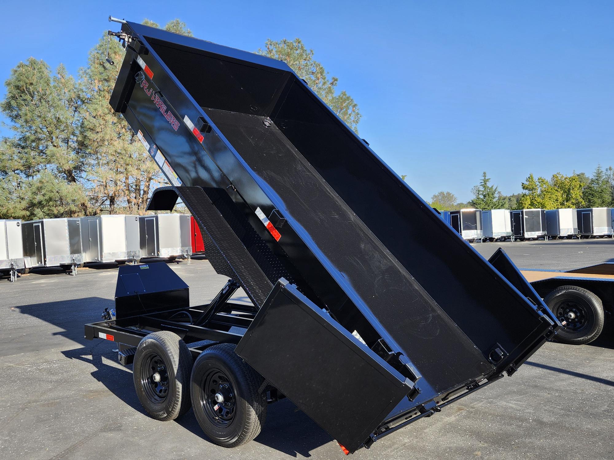 2027 R & J BP 6 X 12 DUMP 10K 2' SIDES Dump