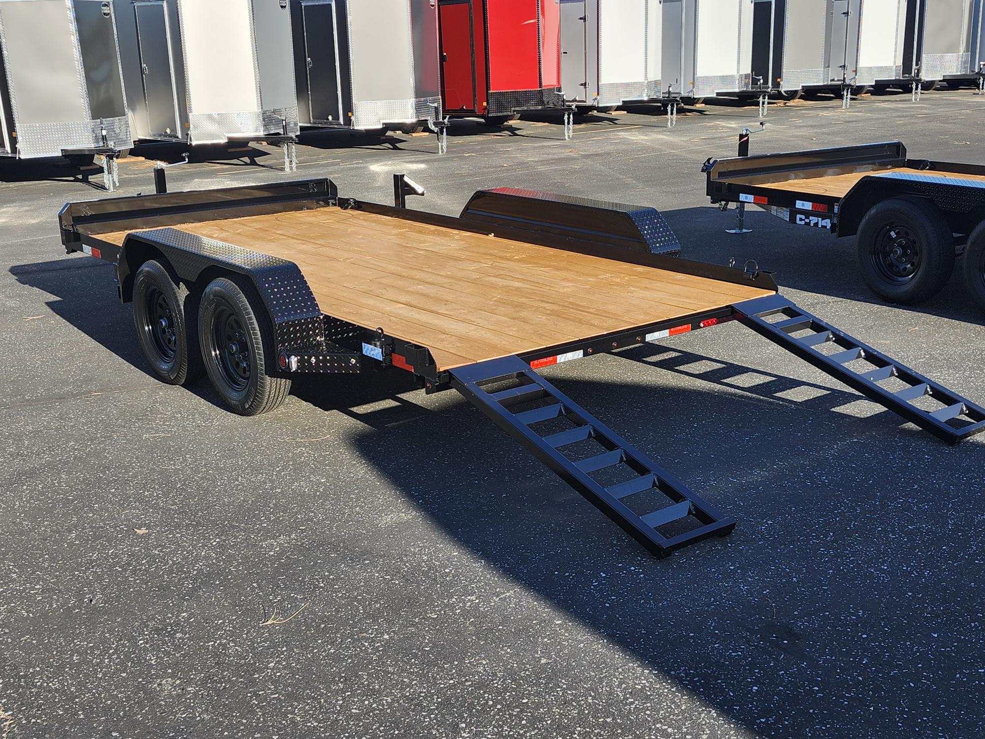 2027 R & J BP 7 X 14 CAR HAULER Car Trailer