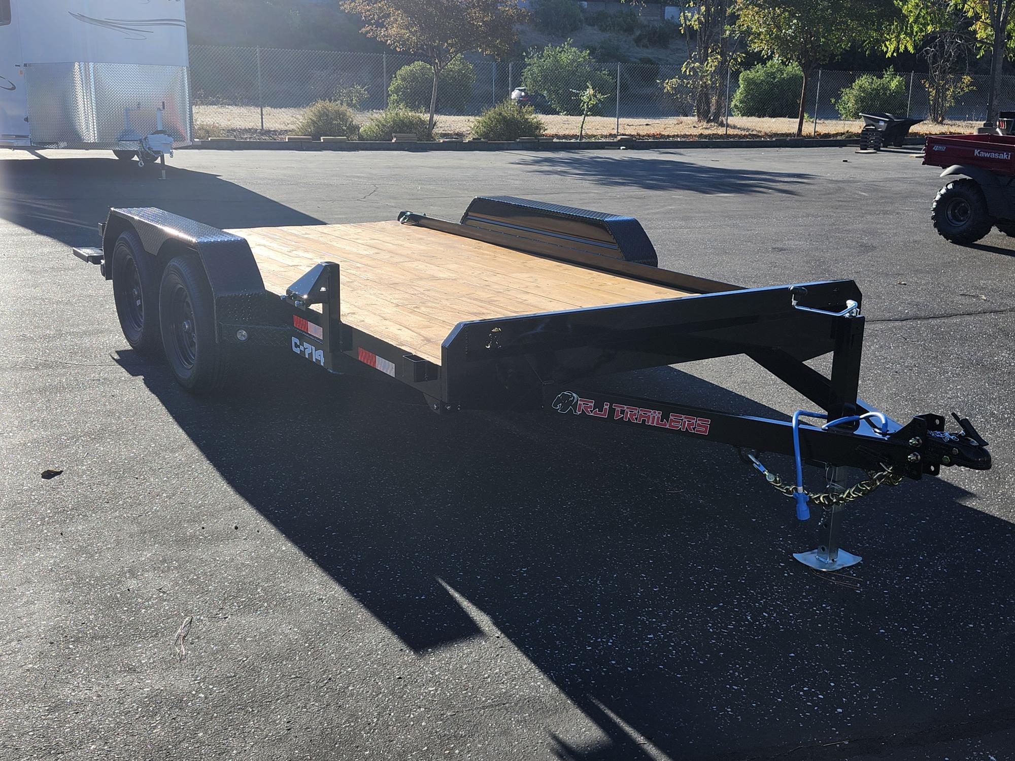 2027 R & J BP 7 X 14 CAR HAULER Car Trailer