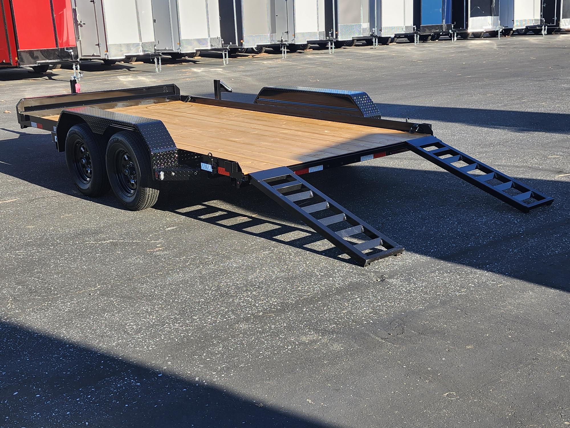 2027 R & J BP 7 X 14 CAR HAULER Car Trailer