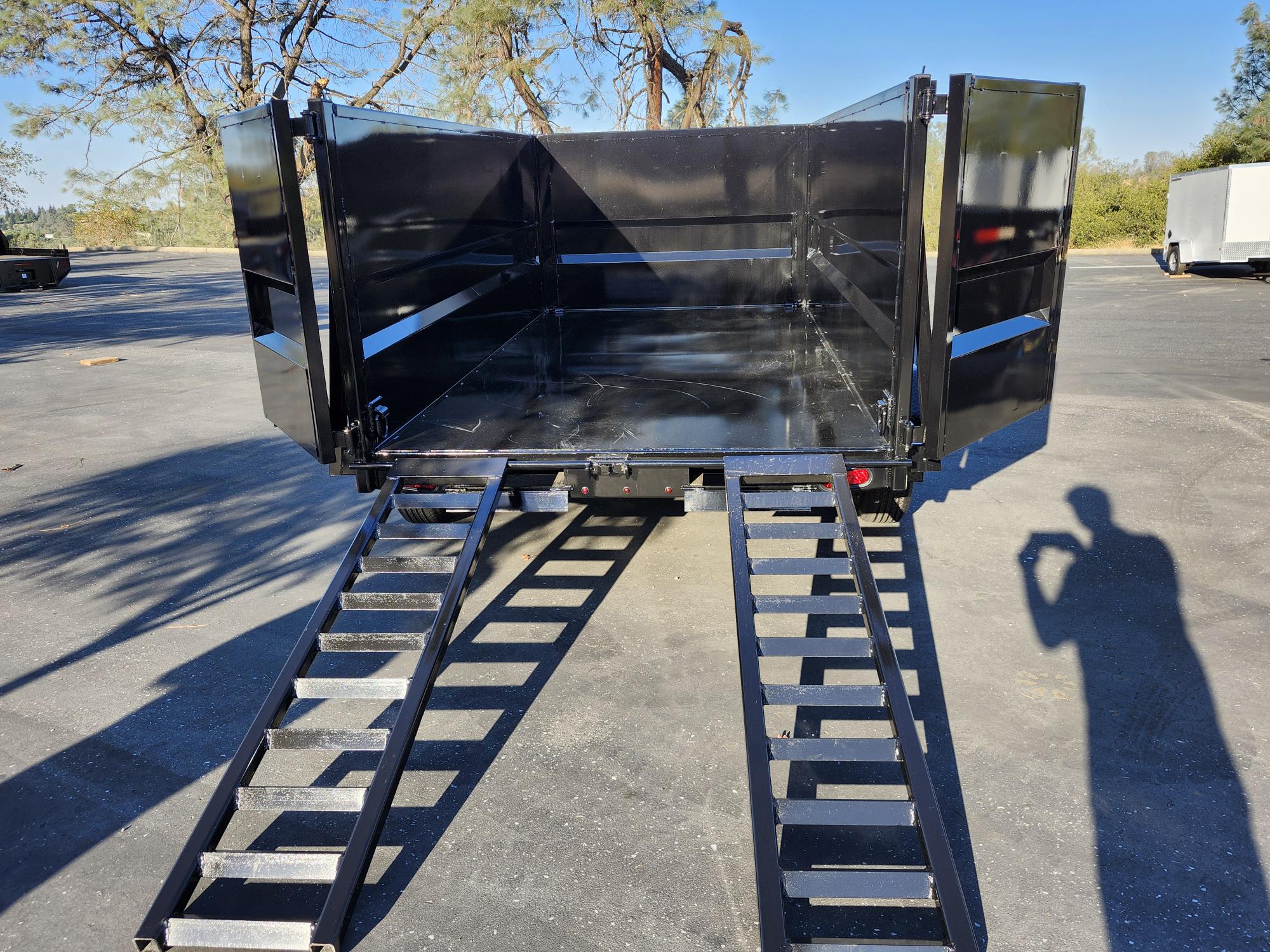 2027 R & J BP 6 X 12 DUMP 10K 4' SIDES Dump