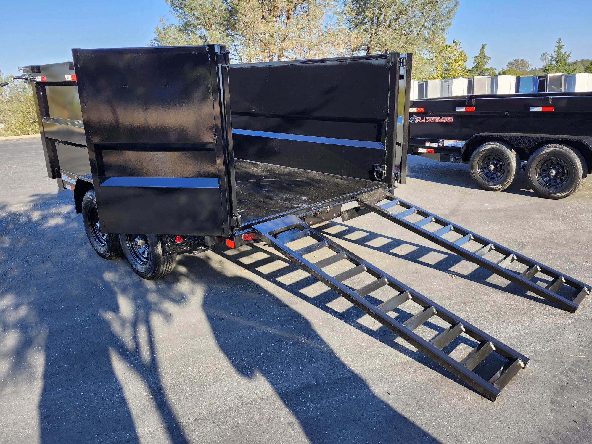 2027 R & J BP 6 X 12 DUMP 10K 4' SIDES Dump