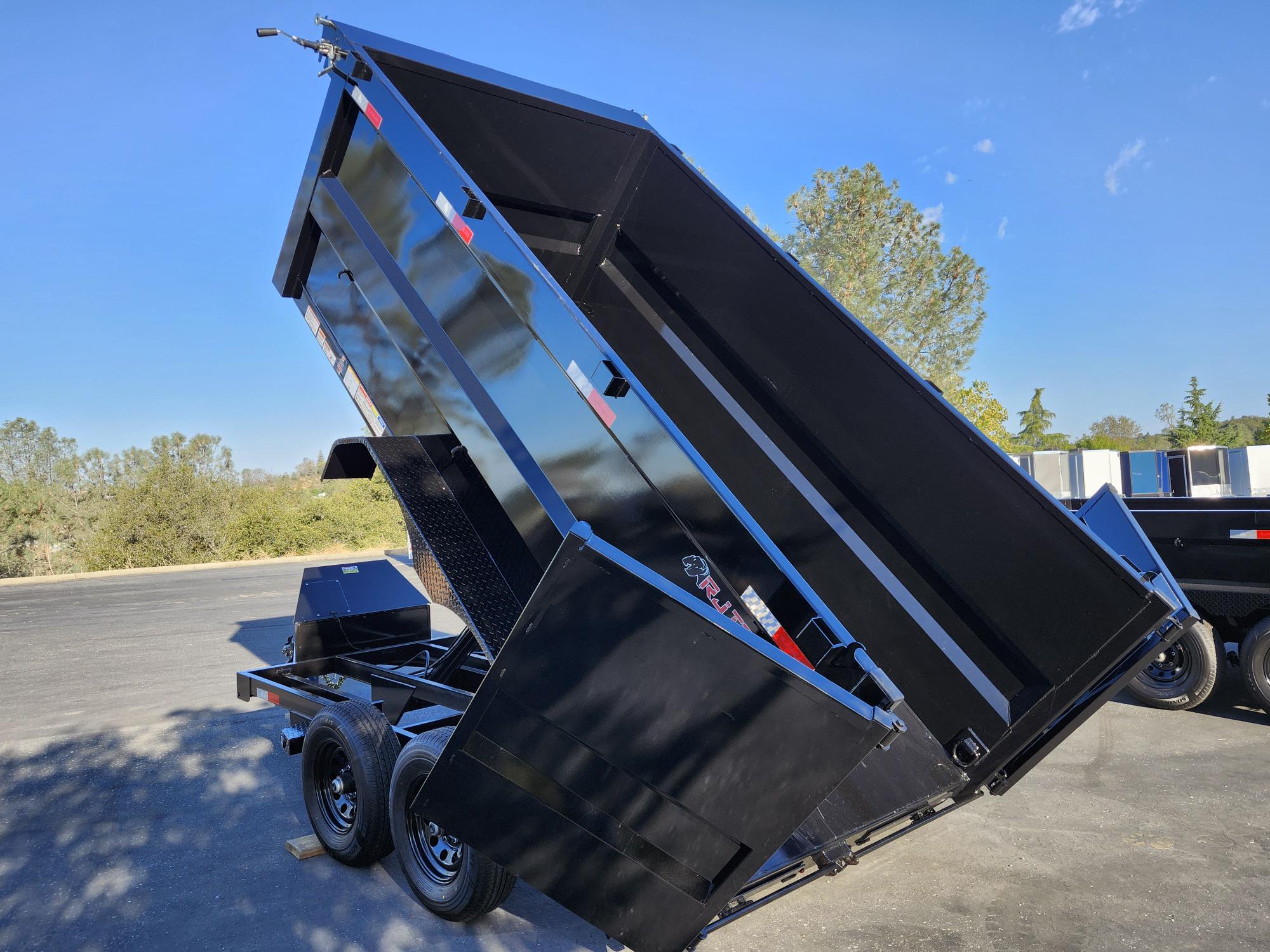 2027 R & J BP 6 X 12 DUMP 10K 4' SIDES Dump