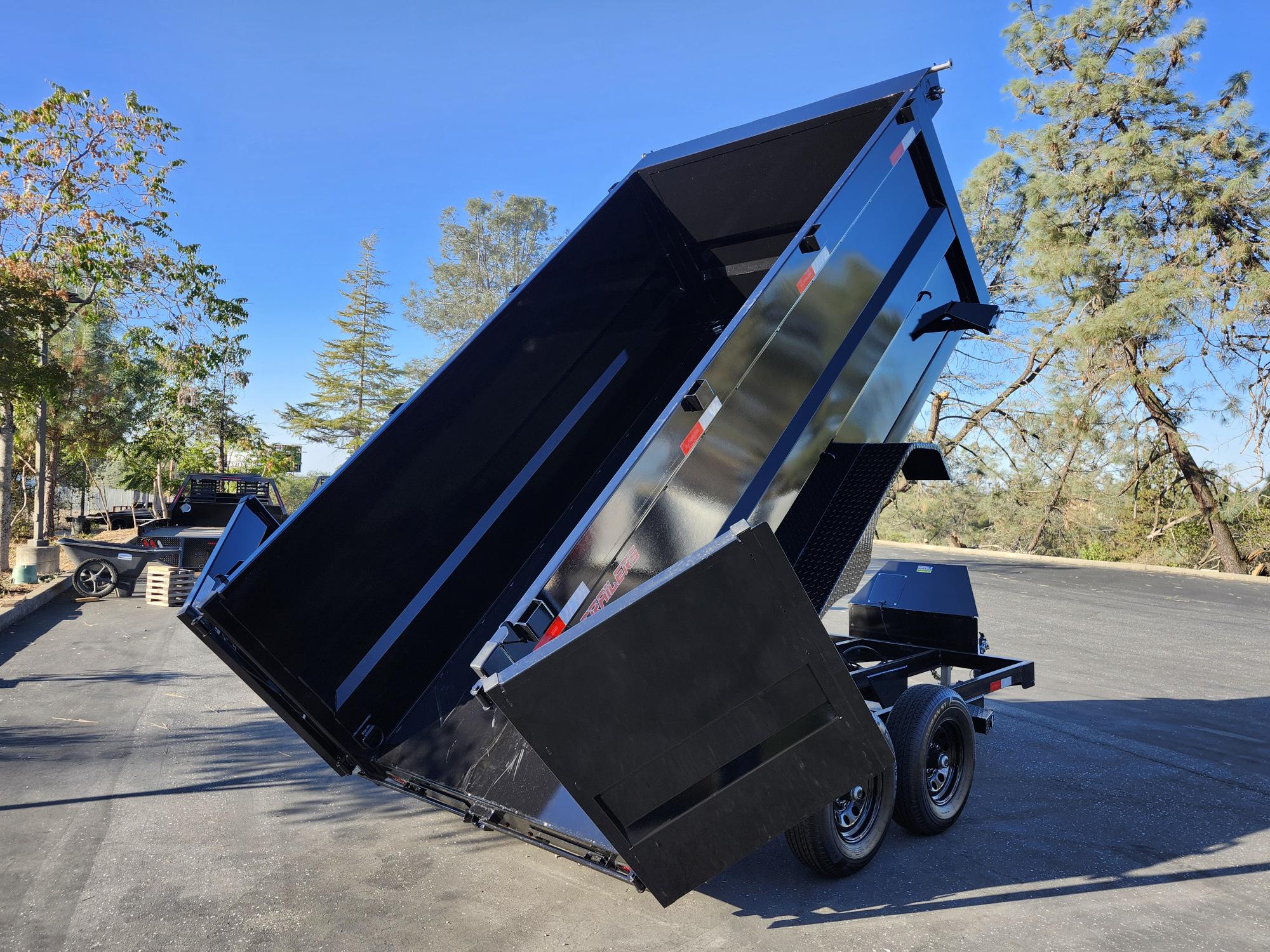 2027 R & J BP 6 X 12 DUMP 10K 4' SIDES Dump