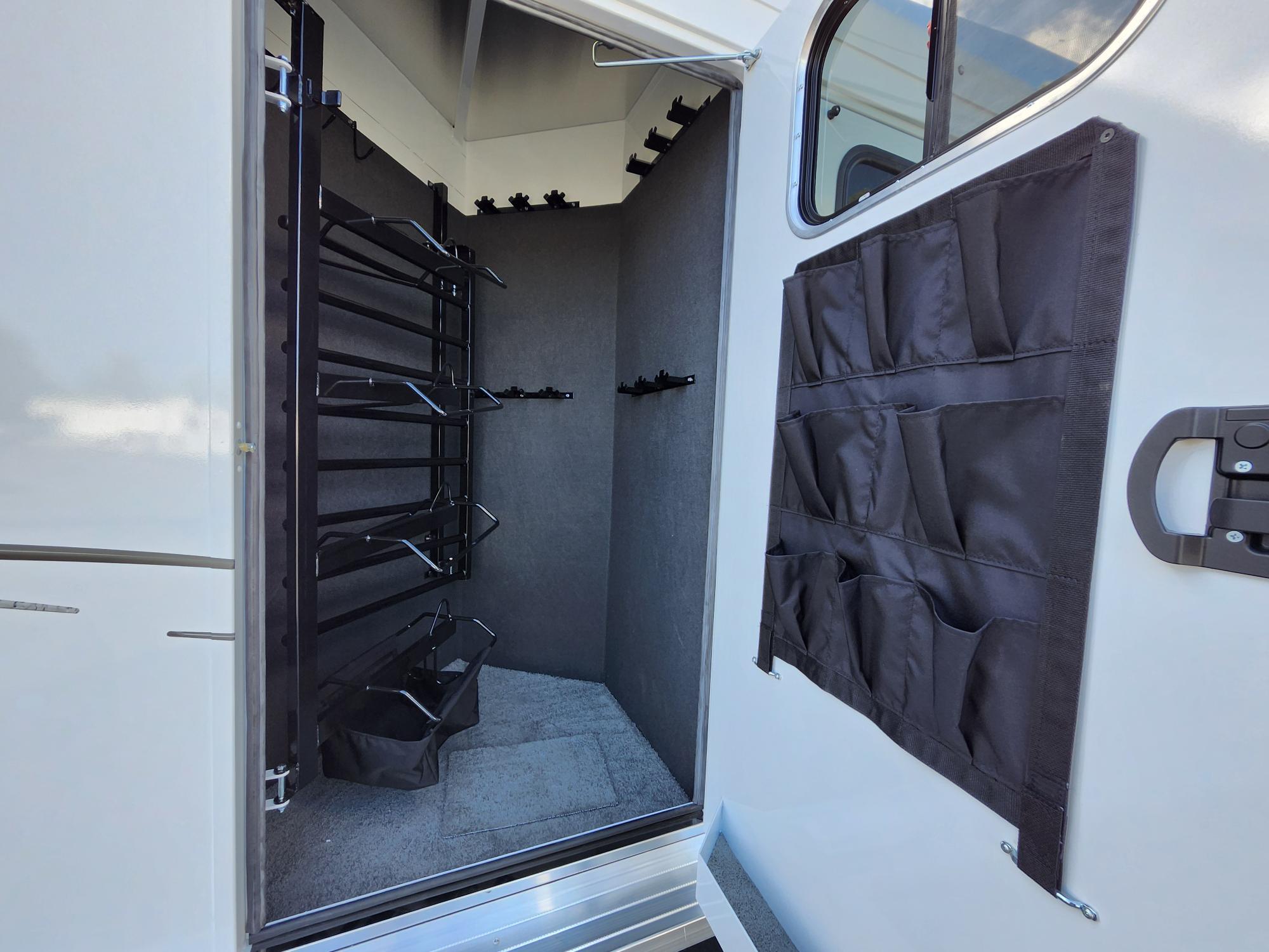 2027 Trails West GN 4H Classic Side Tack Horse Trailer