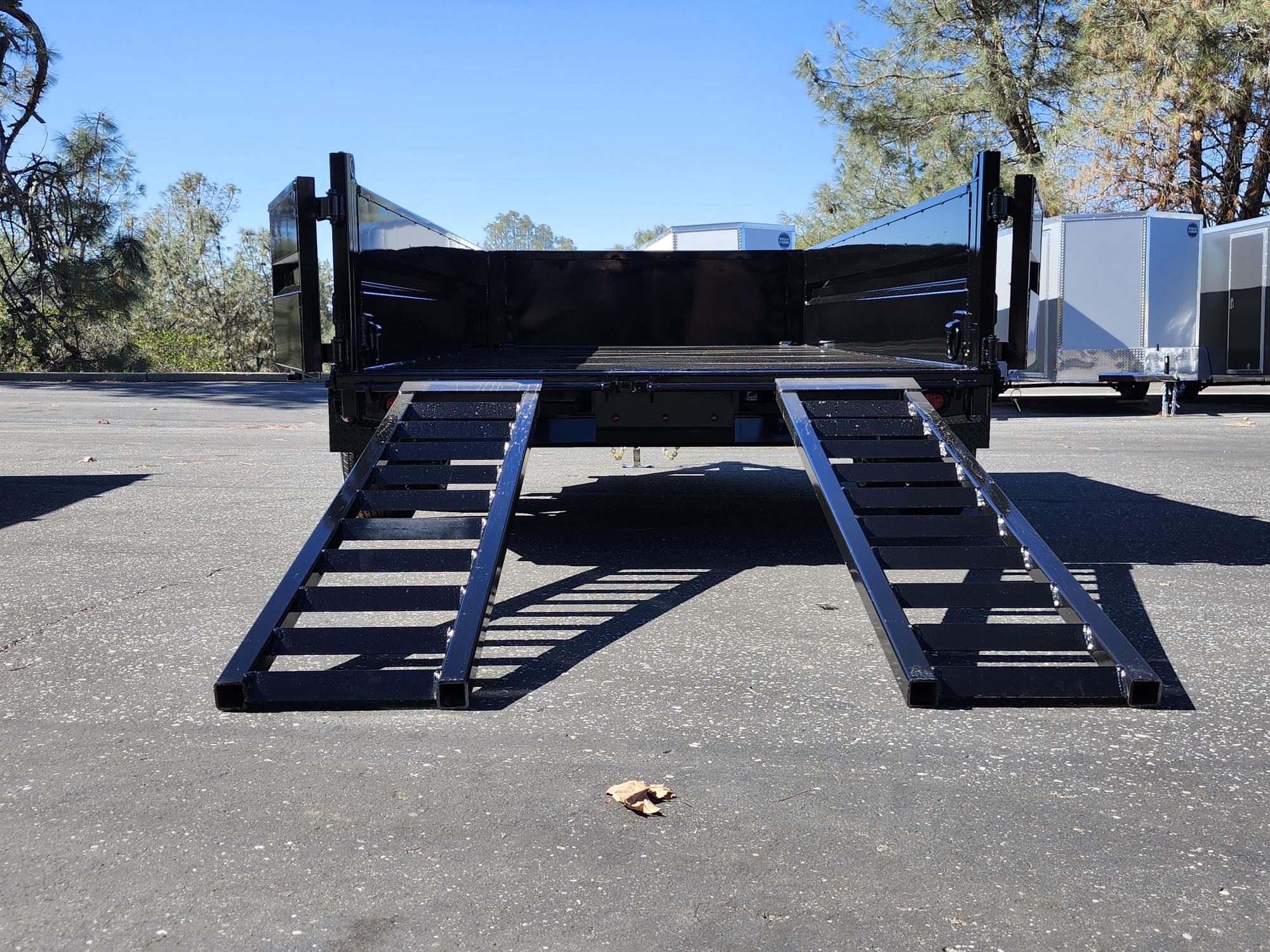 2027 R & J BP 6 X 12 DUMP w/ 2' SIDES Dump