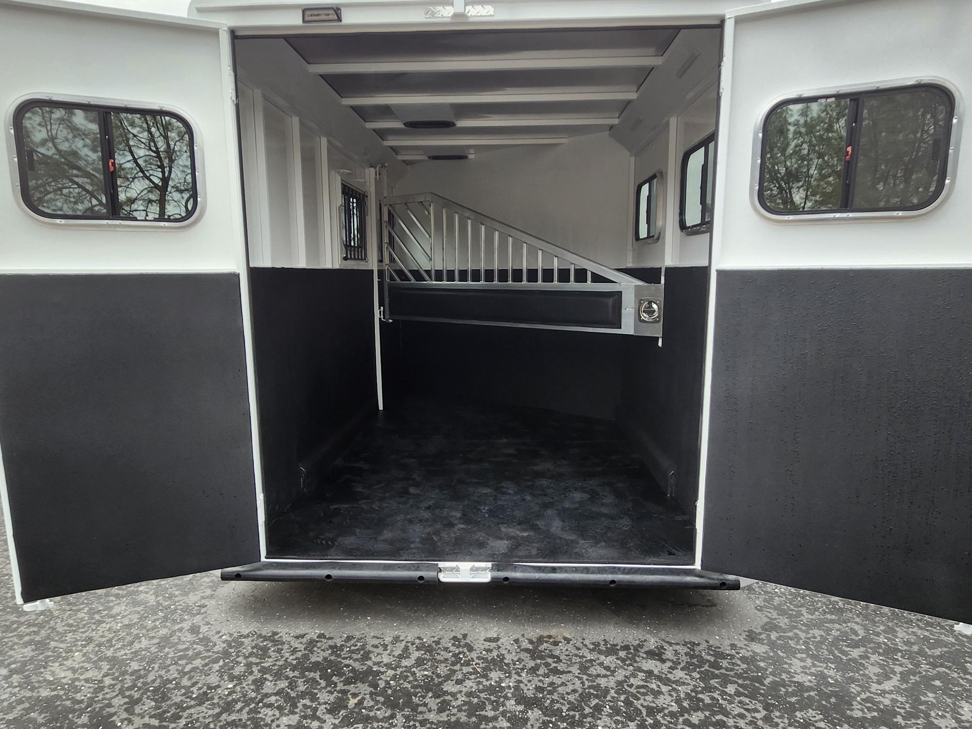 2027 Trails West BP 2H CLASSIC II WB Horse Trailer