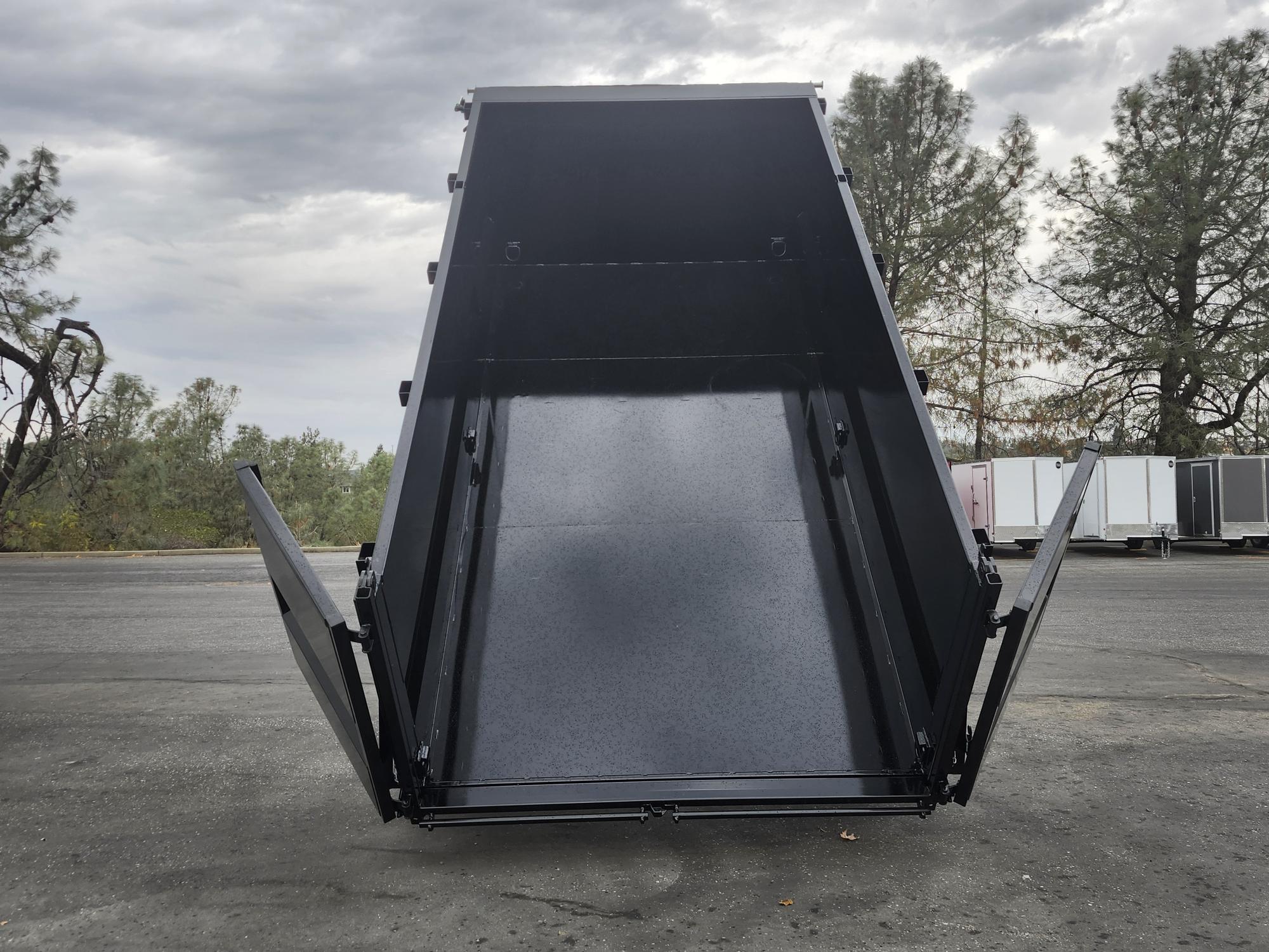 2027 R & J BP 7 X 14 DUMP 14K W/ 4' SIDES Dump